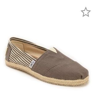 Toms University Rope Sole Classics Ash Shoes